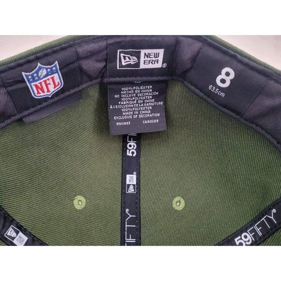 New Era 59Fifty Men Cap NFL Team Green Bay Packers Fitted Hat - Picture 7 of 7